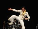 elvis karate kick